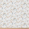 Printed Cotton ENIDE White / Brown Sugar